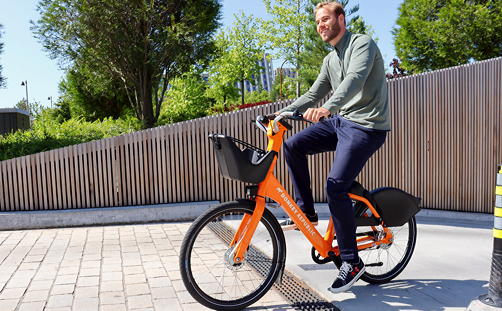 Wer dieses Fahrrad entdeckt, kann gewinnen