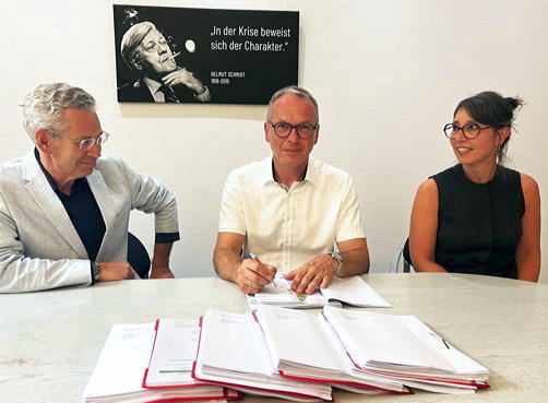 Modernes Stadthaus mit bezahlbarem Wohnraum geplant