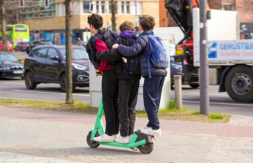 E-Scooter im Fokus der Polizei: Gefahr mit Spaßfaktor