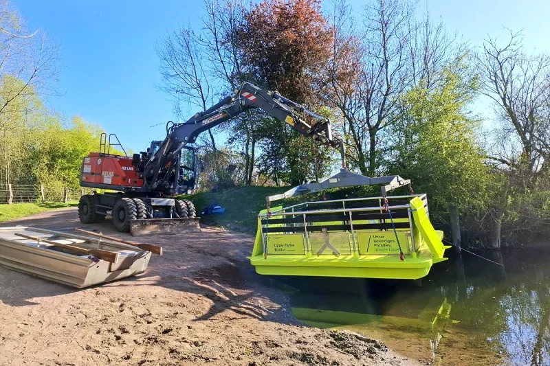 „Baldur“ und „Maifisch“ am Haken